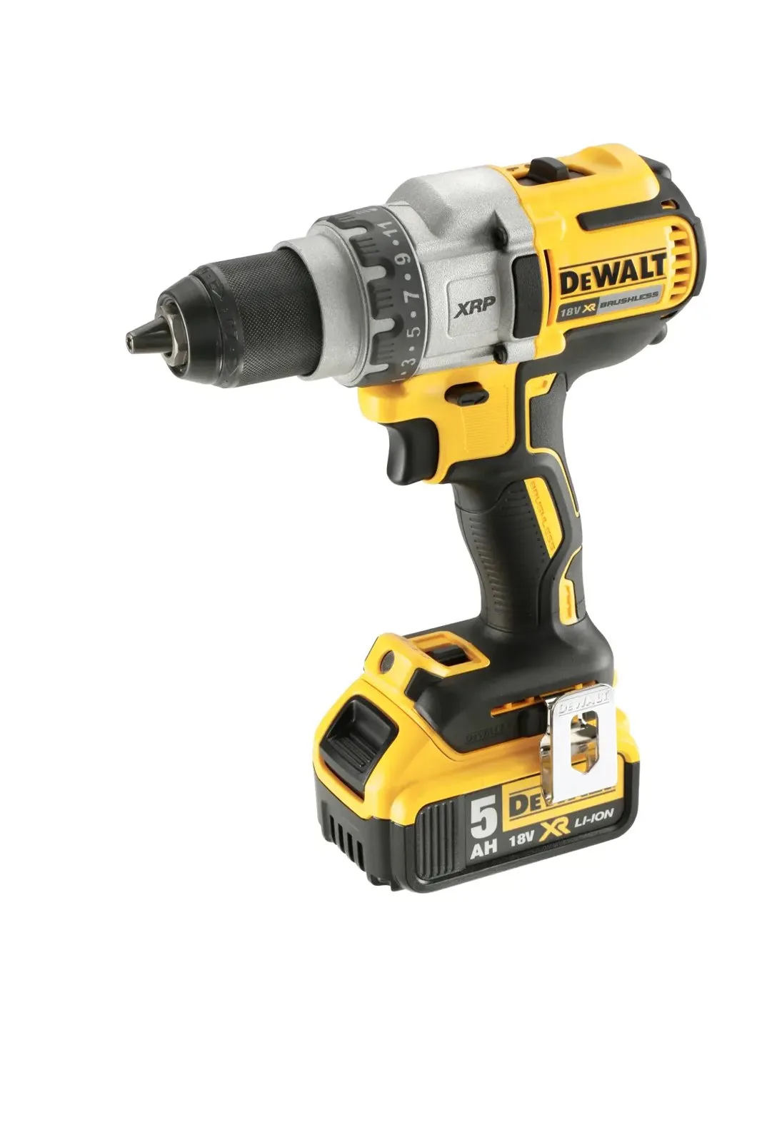 Аккумуляторная дрель-шуруповерт DeWalt DCD991P2-GB — фото производителя