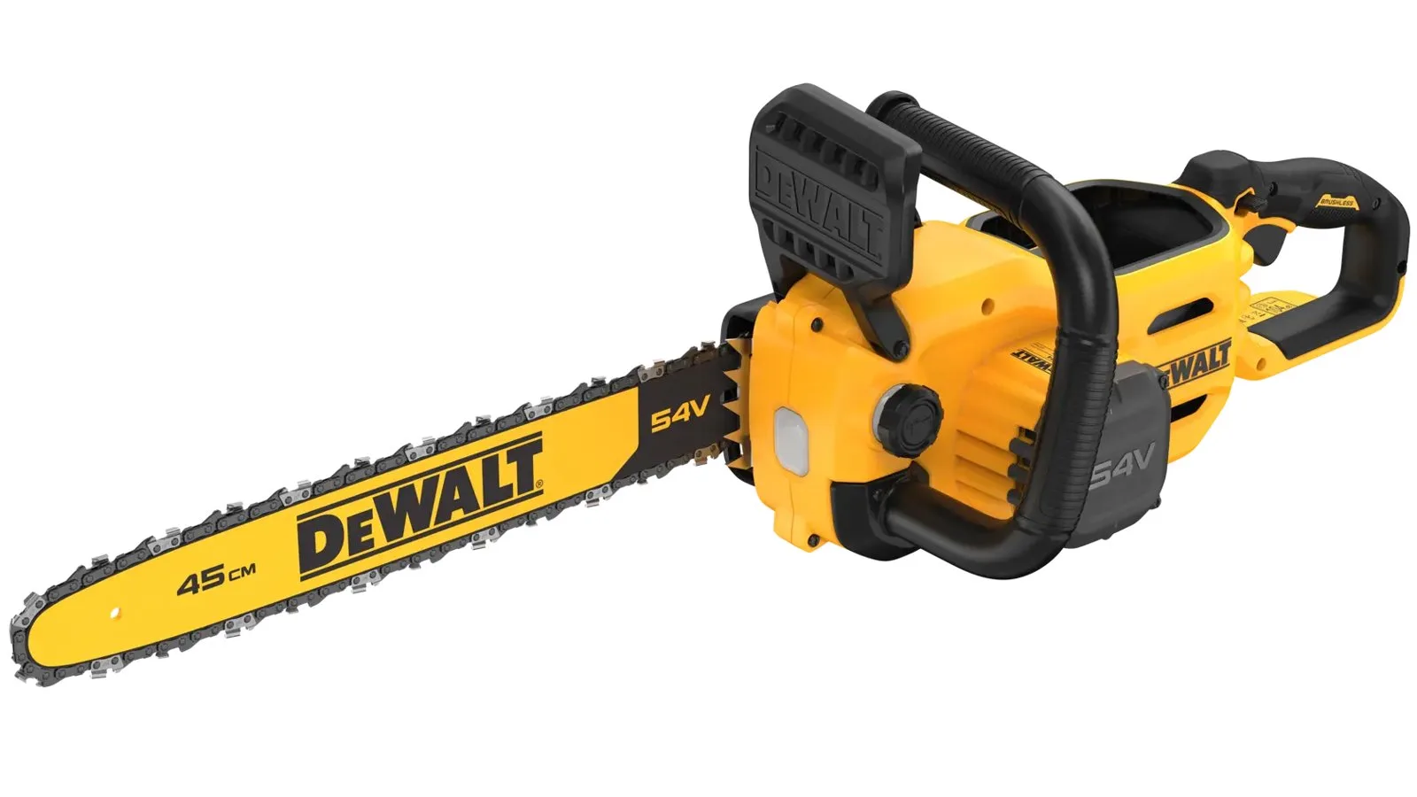 Аккумуляторная цепная пила DeWalt DCMCS574N-XJ — фото производителя