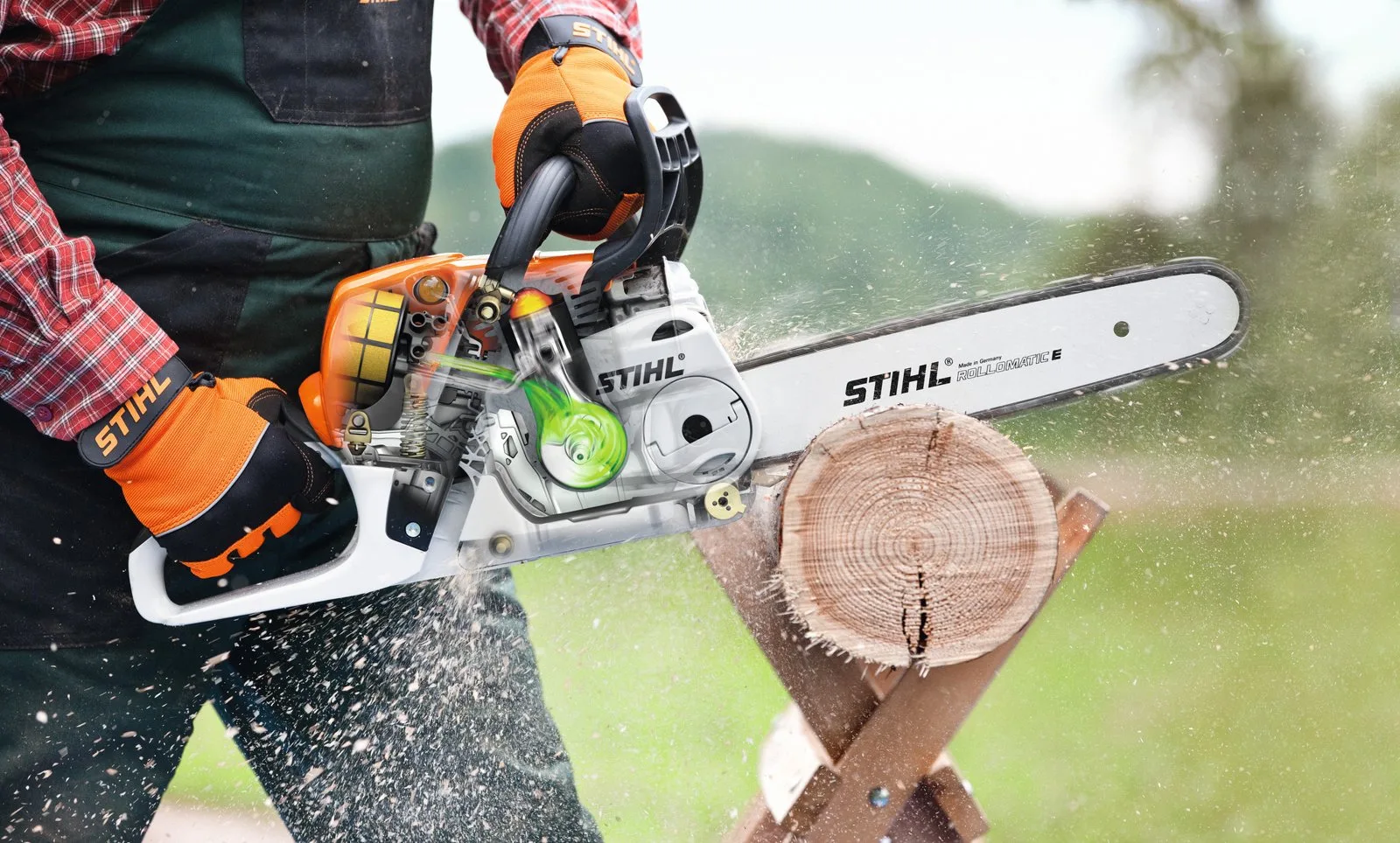 Бензопила STIHL MS 231 C-BE — фото производителя