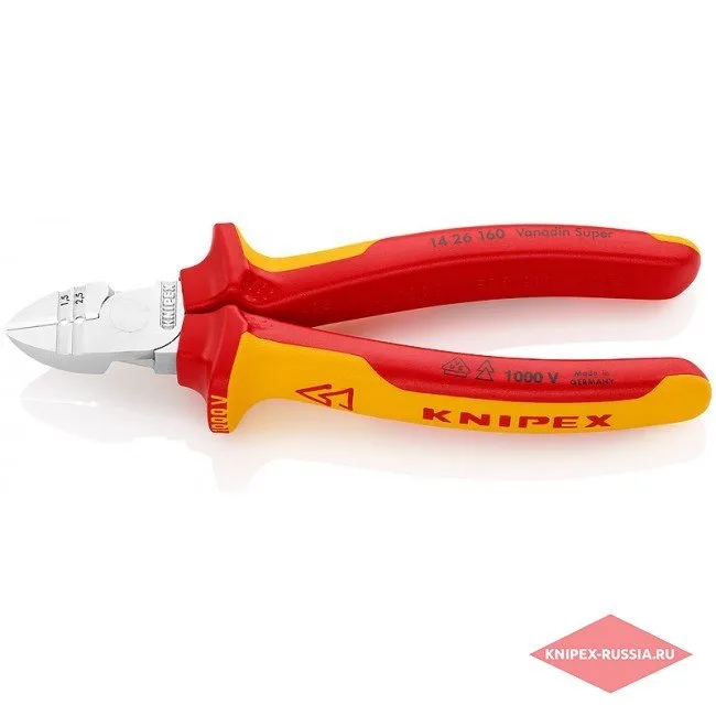 Кусачки боковые для удаления изоляции Knipex KN-1426160