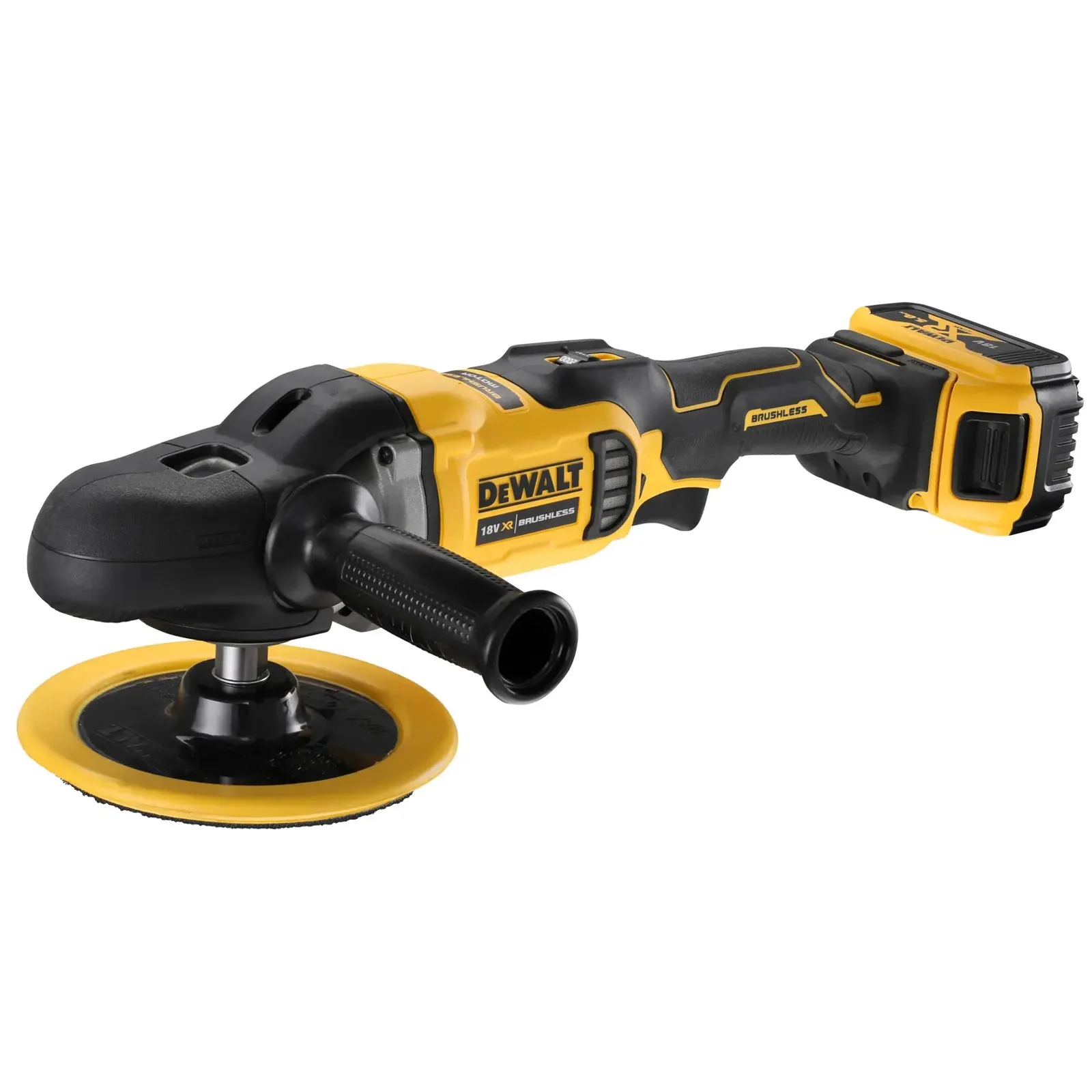 Аккумуляторная полировальная машина DeWalt DCM849P2-GB