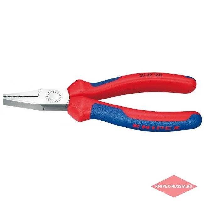 Плоскогубцы с гладкими губками Knipex KN-2002140 — фото производителя