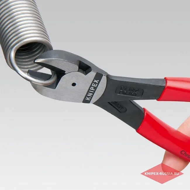 Кусачки боковые повышенной мощности Knipex KN-7491250 — фото производителя