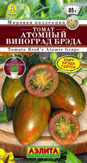 Семена: Томат Атомный виноград Брэда