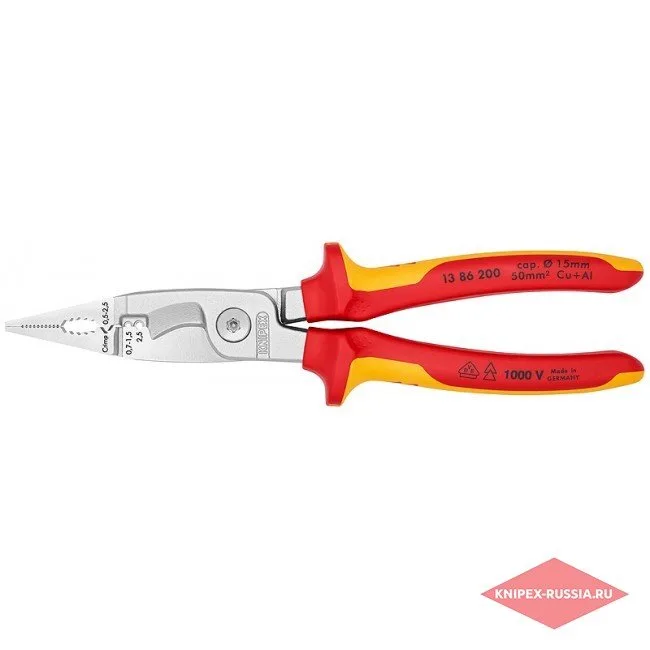 Электромонтажные клещи Knipex KN-1386200