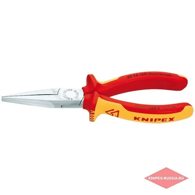 Длинногубцы Knipex KN-3016160 — фото производителя