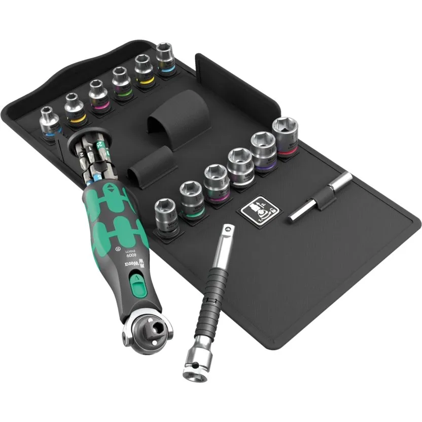 Набор инструментов Wera 8009 Zyklop Pocket набор 3 — фото производителя