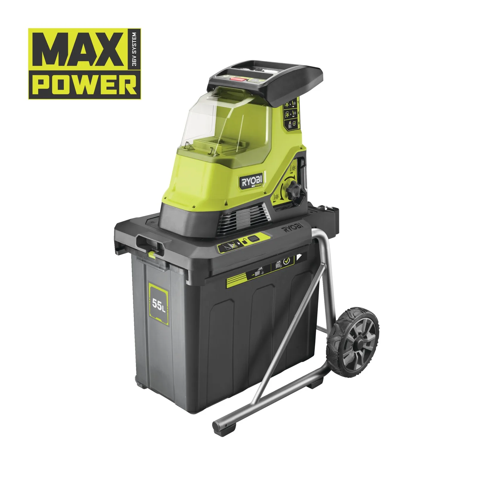 Аккумуляторный измельчитель Ryobi RY36SHX40-0