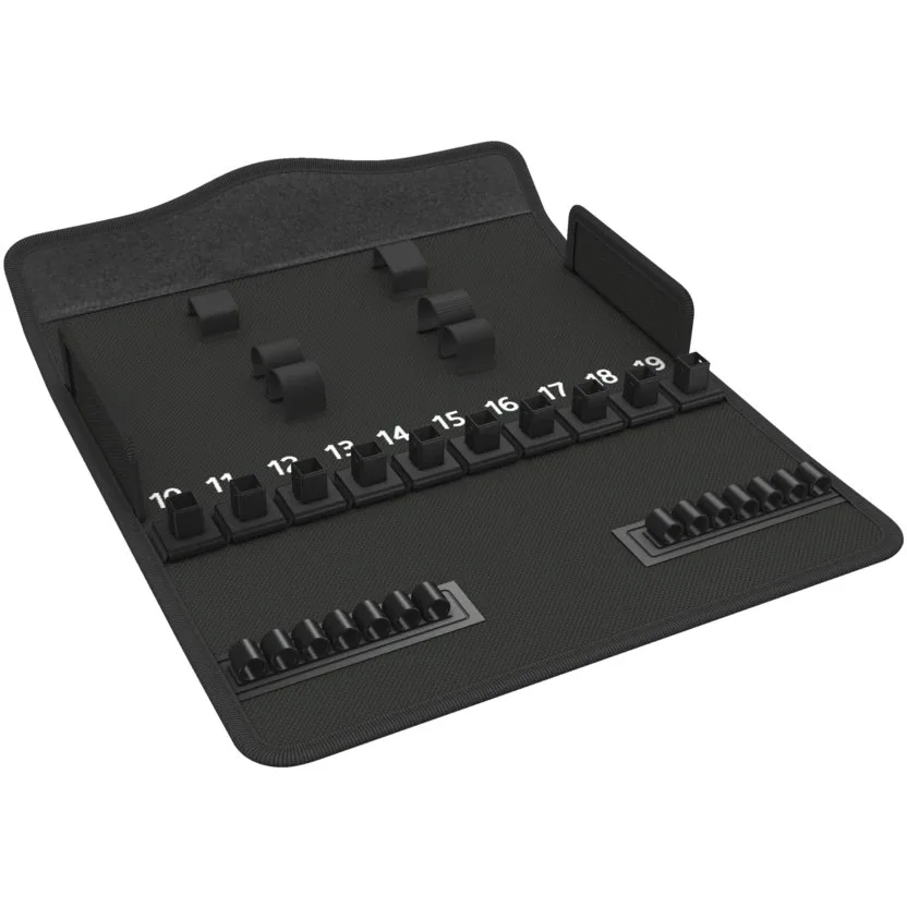 Футляр из текстиля 8100 SC Zyklop Metal Switch, без инструментов Wera 9421