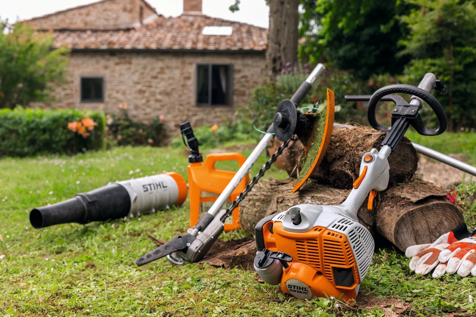 Бензиновый комбинированный мотор STIHL KM 56 RC-E — фото производителя