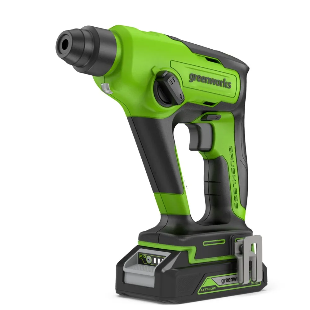 Аккумуляторный перфоратор Greenworks GD24SDS1