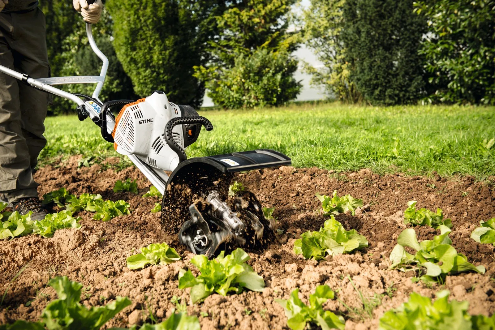 Бензиновый многофункциональный моторный блок STIHL MM 56 — фото производителя