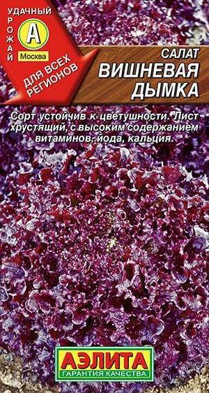 Салат Вишневая дымка листовой