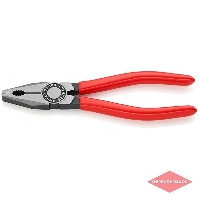Плоскогубцы комбинированные Knipex KN-0301180 — фото производителя