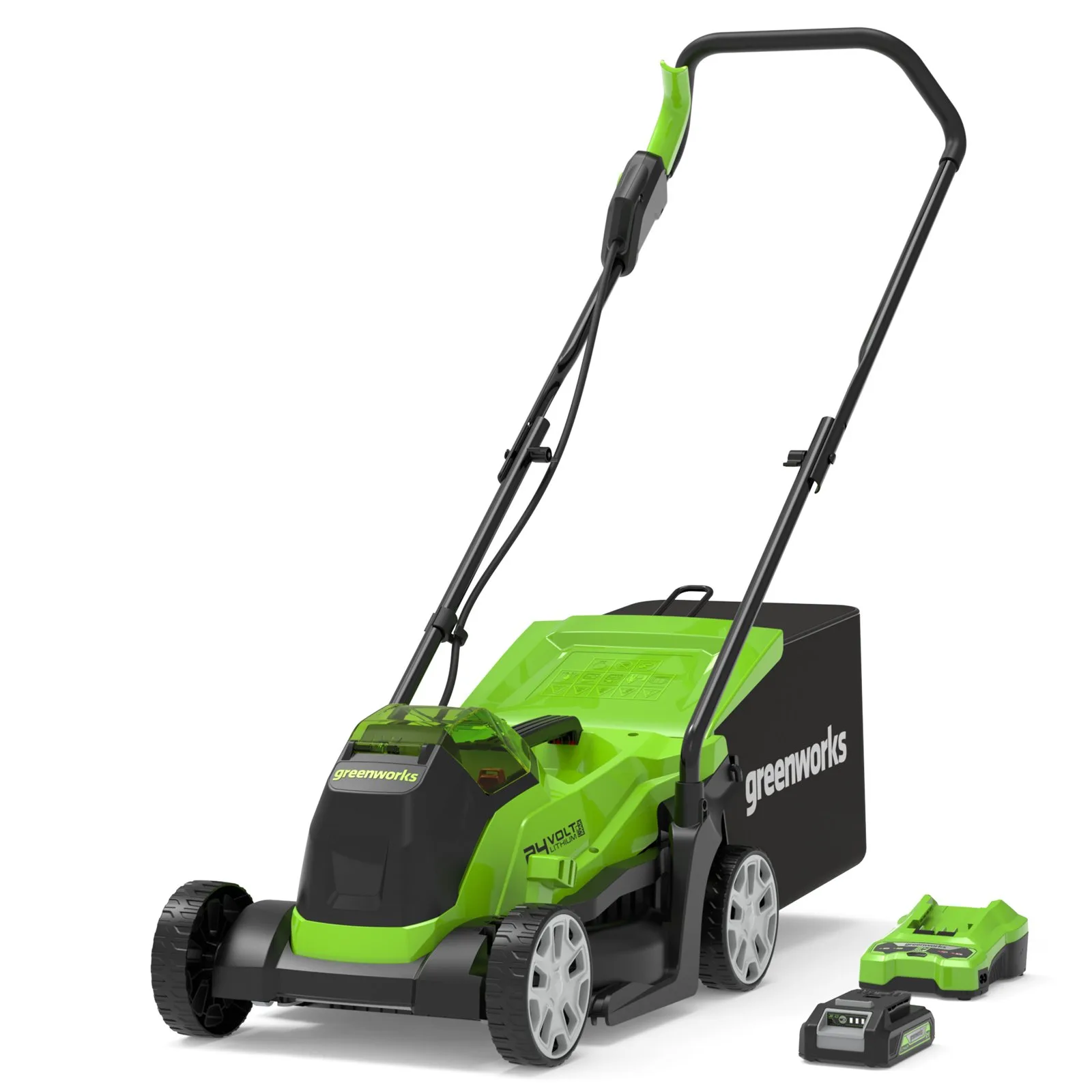 Газонокосилка Greenworks GD24LM33K2