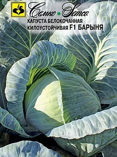 Капуста белокочанная Барыня F1