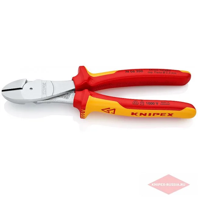 Кусачки боковые особой мощности Knipex KN-7406200SB