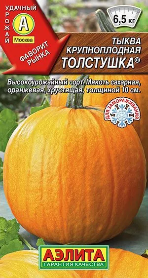 Тыква крупноплодная Толстушка ®