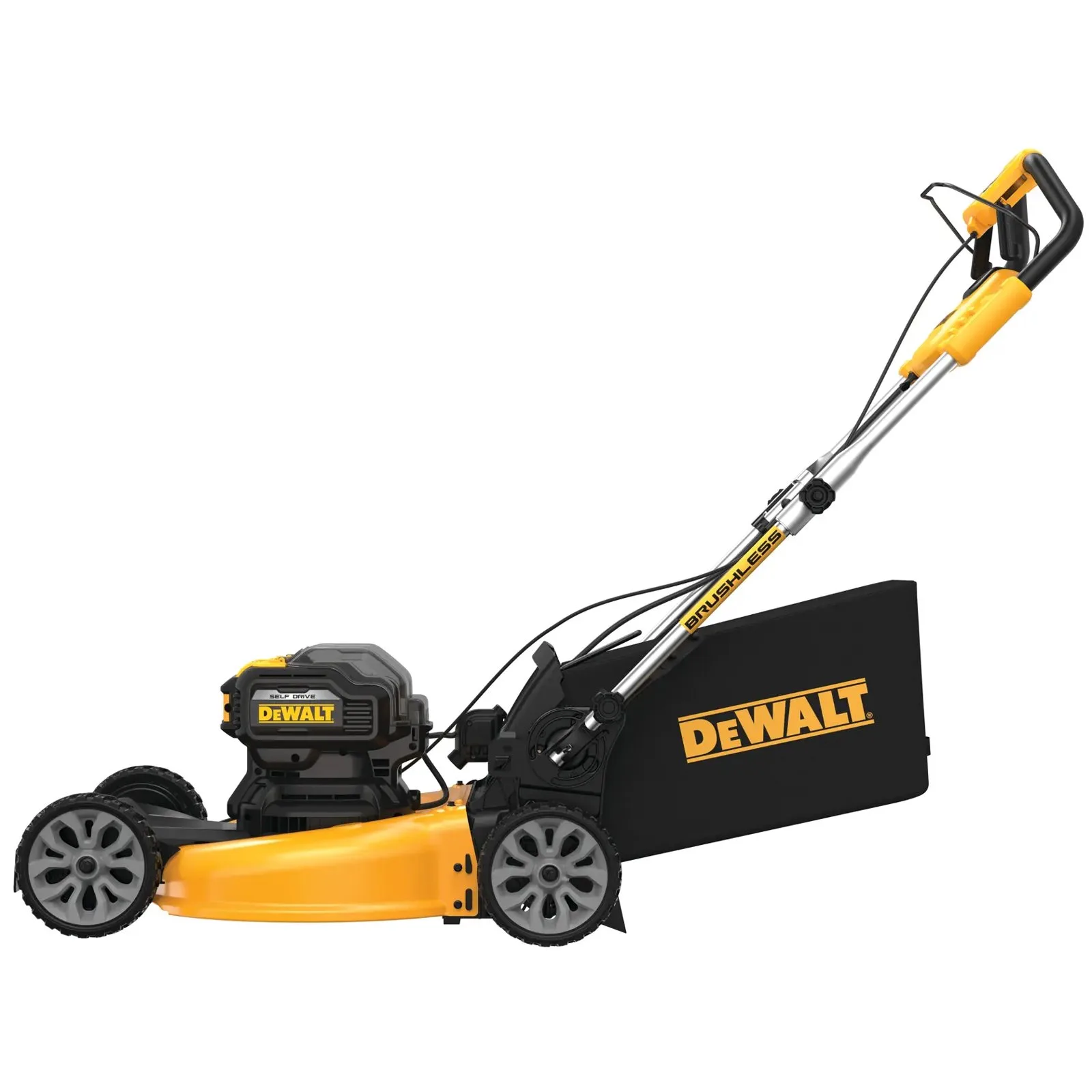 Аккумуляторная самоходная газонокосилка DeWalt DCMWSP564N-XJ — фото производителя