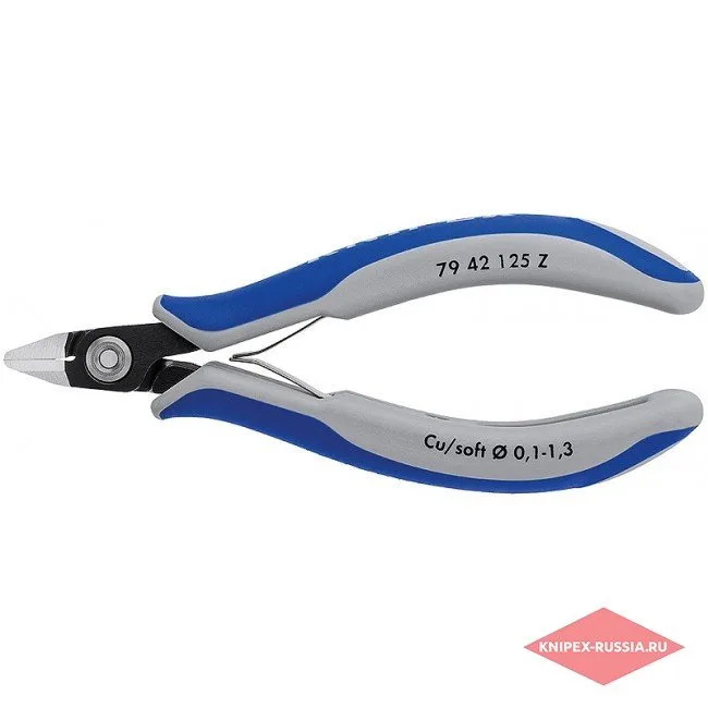 Прецизионные кусачки боковые Knipex KN-7942125Z — фото производителя