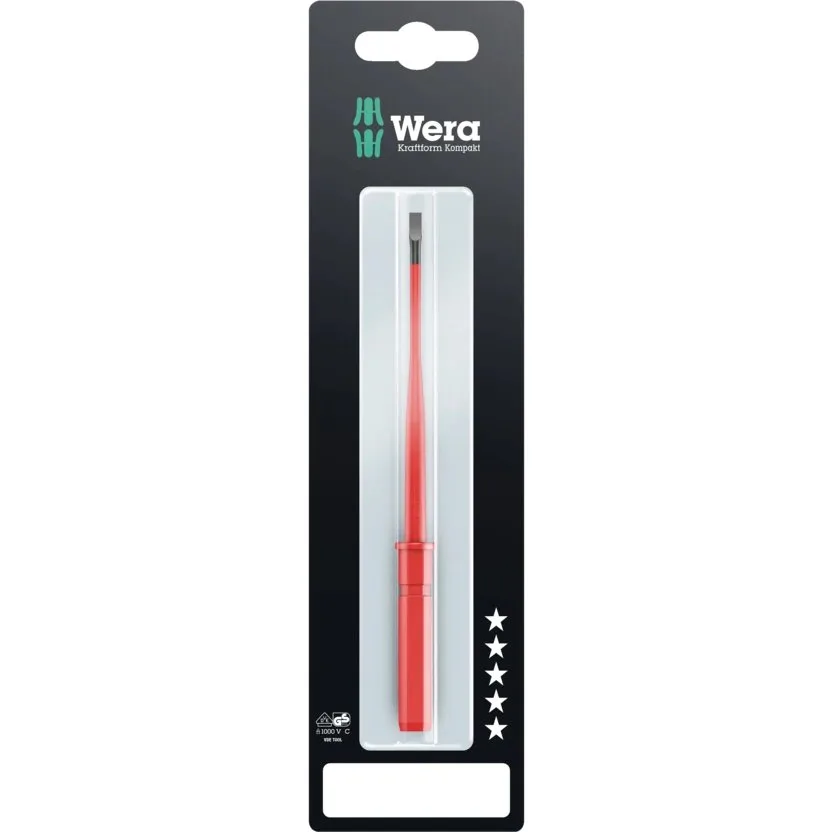 Отвёртка Wera Kraftform Kompakt VDE 60 iS SB