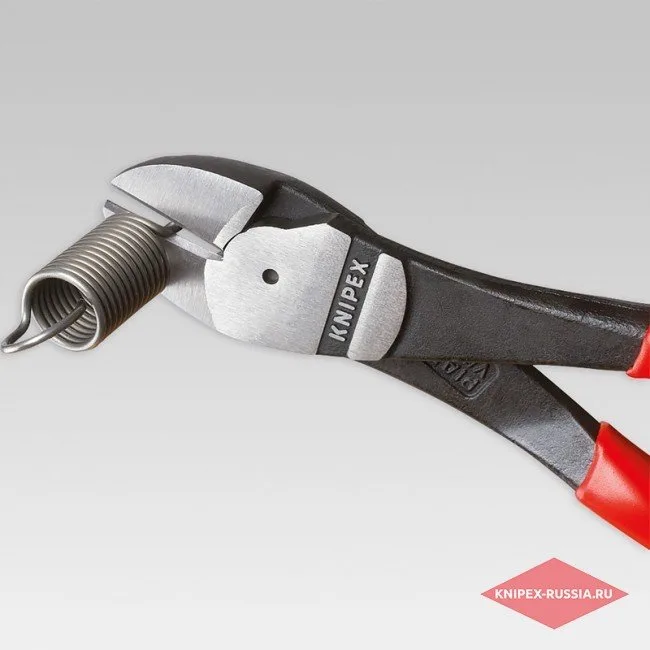 Кусачки боковые особой мощности Knipex KN-7402180 — фото производителя