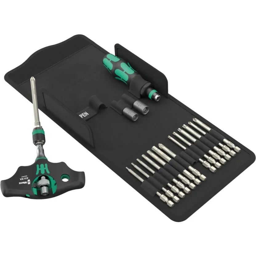 Набор инструментов Wera Kraftform Kompakt 400 RA SHK Set 1