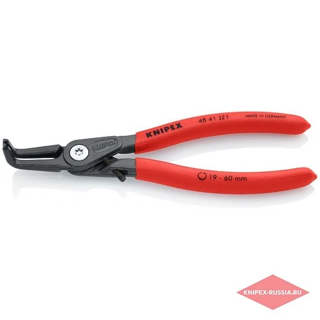 Прецизионные щипцы колец для внутренних стопорных колец Knipex KN-4841J21