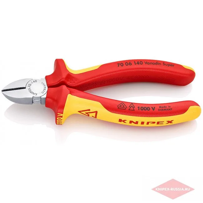 Кусачки боковые VDE Knipex KN-7006140SB