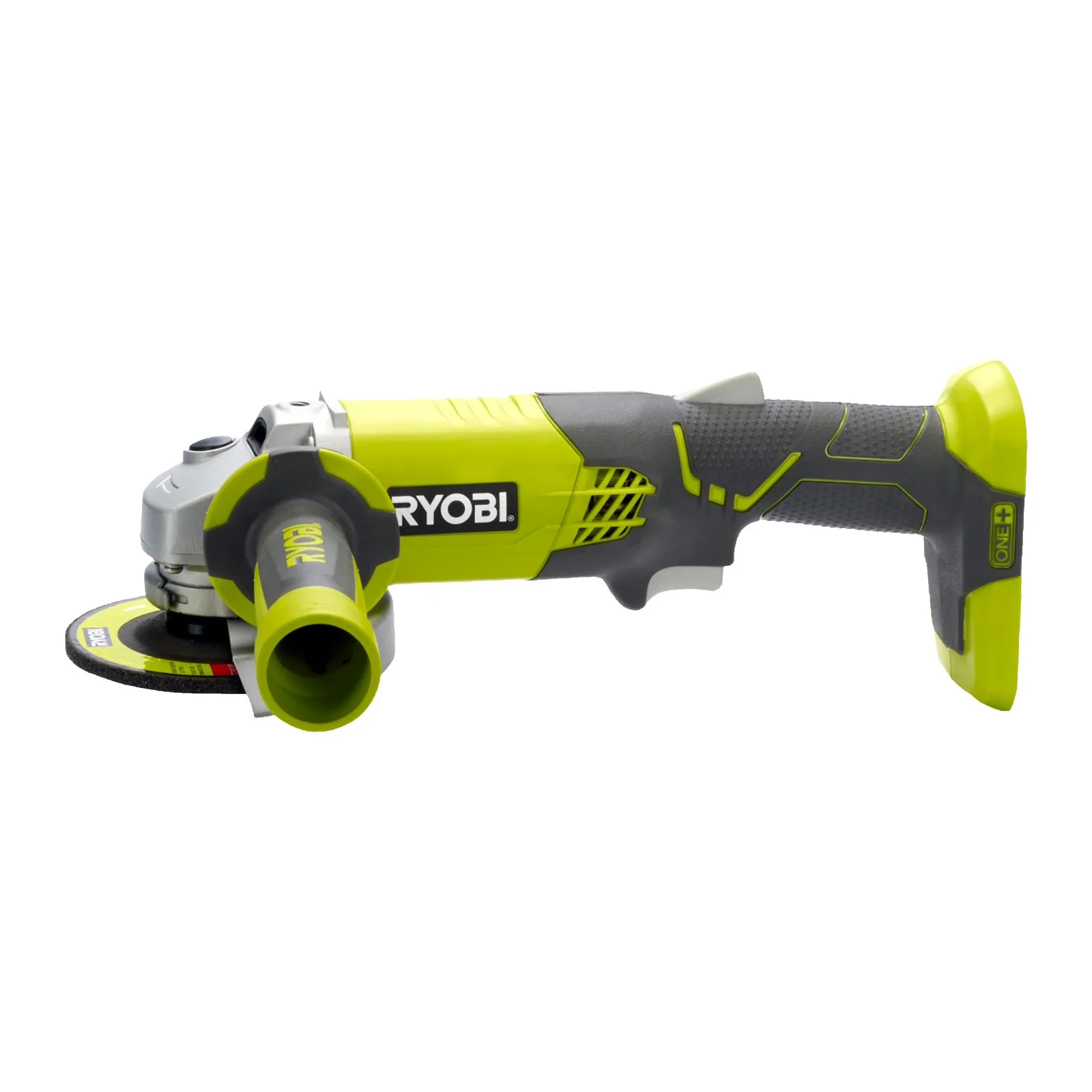 Аккумуляторная угловая шлифовальная машина Ryobi R18AG-0 — фото производителя