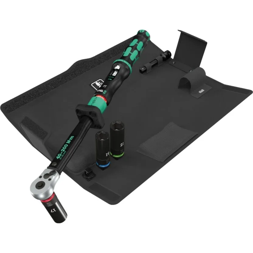 Набор инструментов Wera Click-Torque Lock C 3 Set 1 для замены автомобильных колес — фото производителя