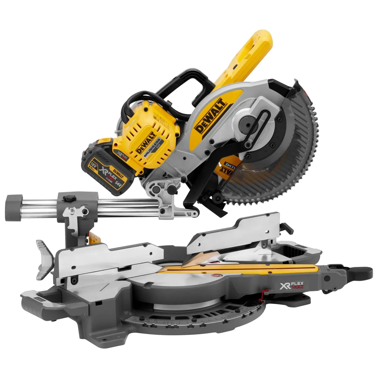 Торцовочная пила DeWalt DCS727T2-GB