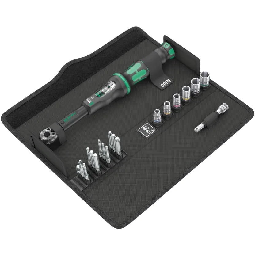 Нм Wera Click-Torque A 6 Set 1, 2,5-25 — фото производителя