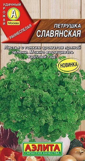Петрушка кудрявая Славянская