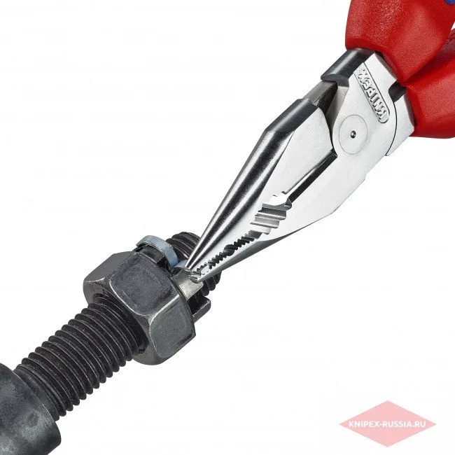 Плоскогубцы комбинированные остроконечные с удлинёнными губками Knipex KN-0825185 — фото производителя