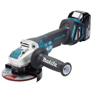 Аккумуляторная углошлифовальная машина Makita DGA519Z — фото производителя