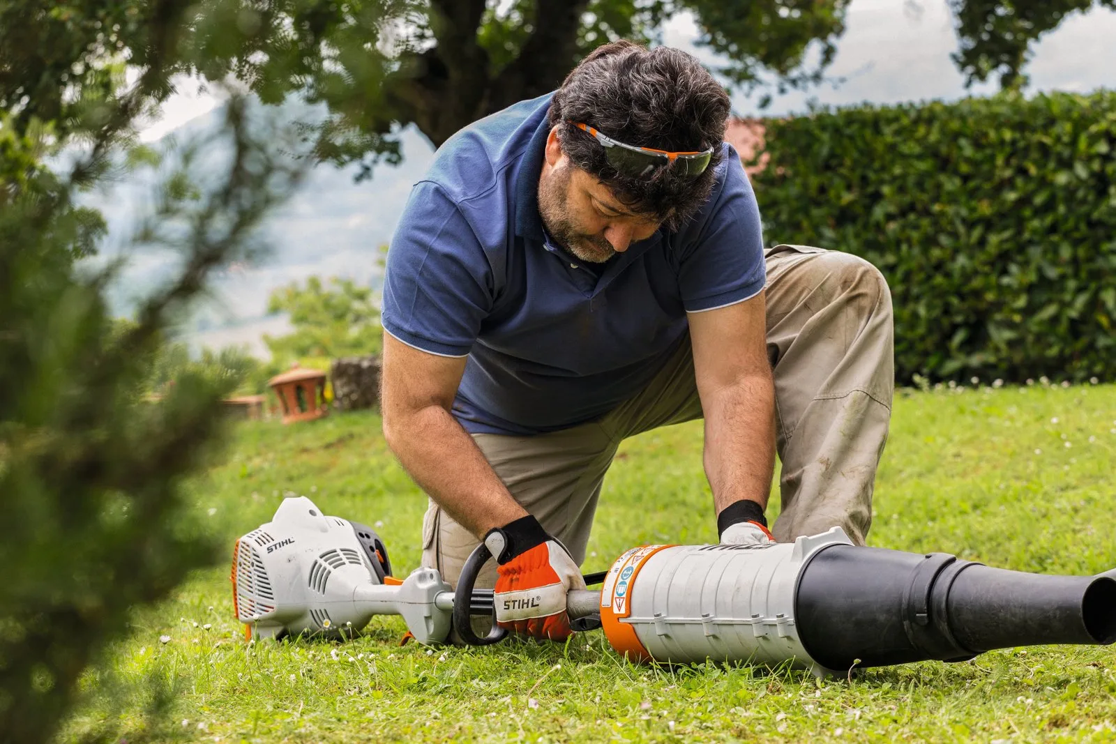 Бензиновый комбинированный мотор STIHL KM 56 RC-E — фото производителя