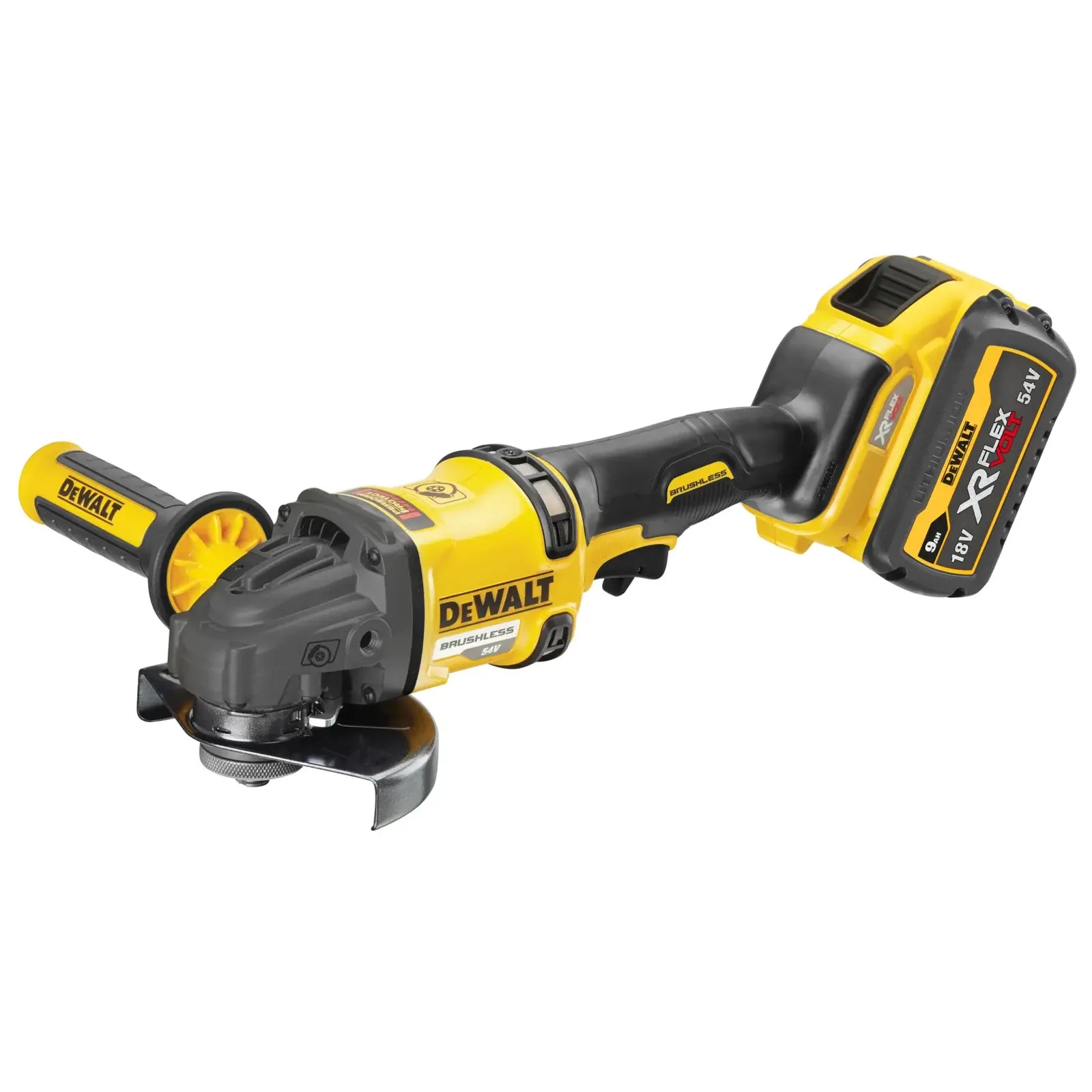 Аккумуляторная углошлифовальная машина DeWalt DCG418X2-GB