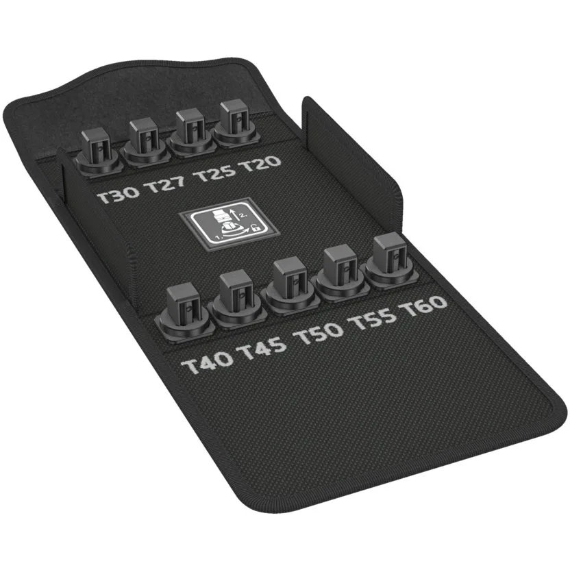 Футляр из текстиля 8767 C TORX® HF 1, без инструментов Wera 9404