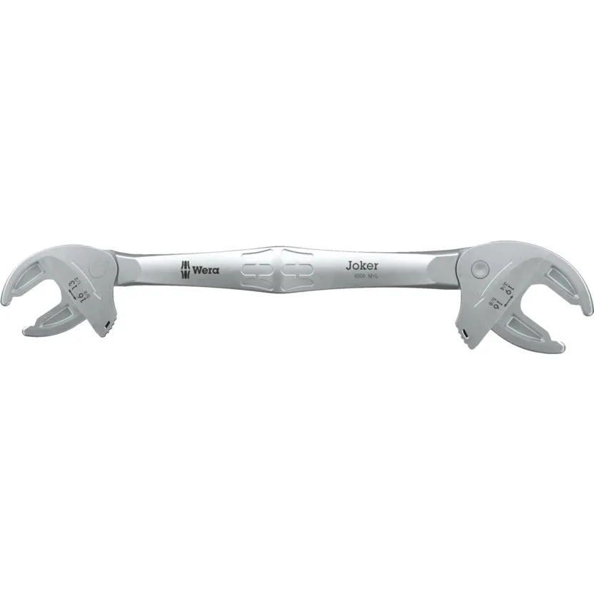 Двусторонний рожковый ключ с самонастройкой Wera 6006 Joker M/L