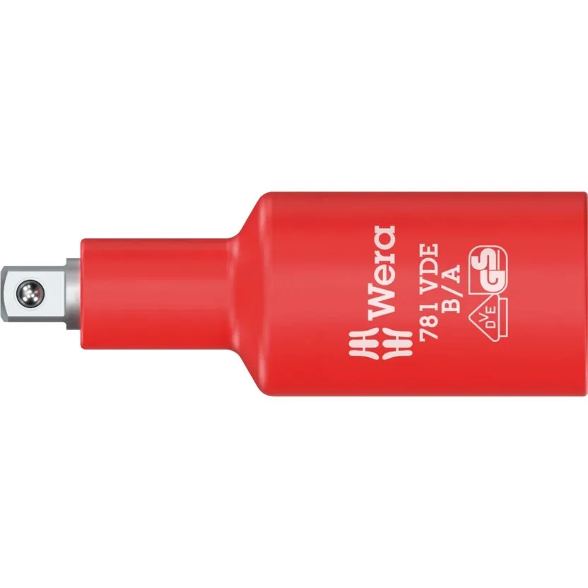 Трещотка Wera 781 B/A VDE переходник, изолированный, 3/8"