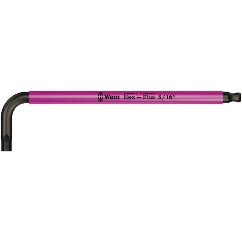 Шестигранный ключ Wera 950 SPKL Multicolour Г-образный ключ, дюймовый