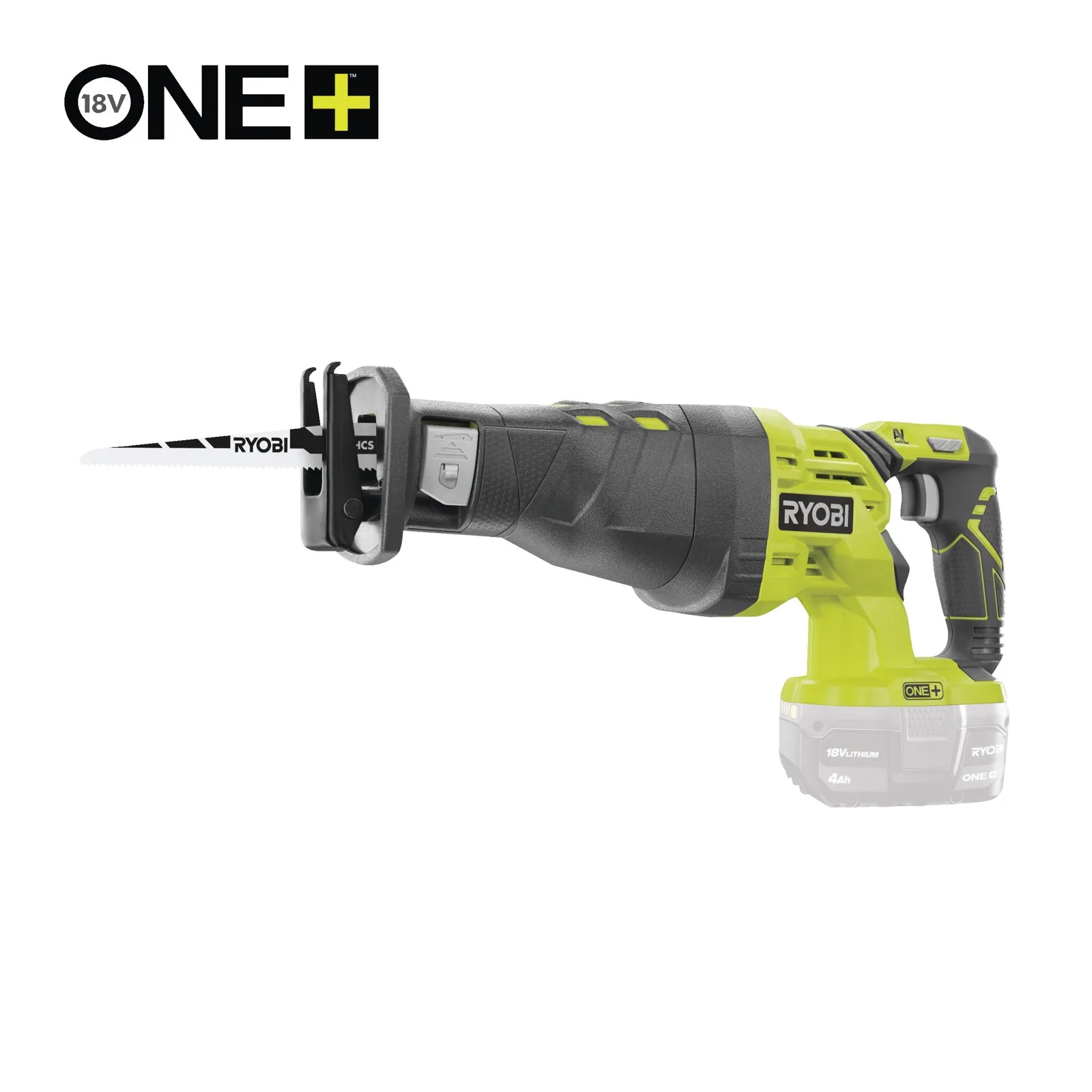 Аккумуляторная сабельная пила Ryobi R18RS-0