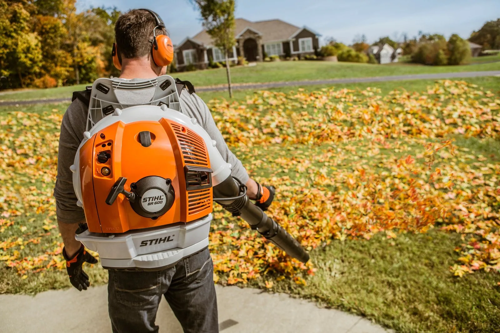 Бензиновая воздуходувка STIHL BR 600 — фото производителя