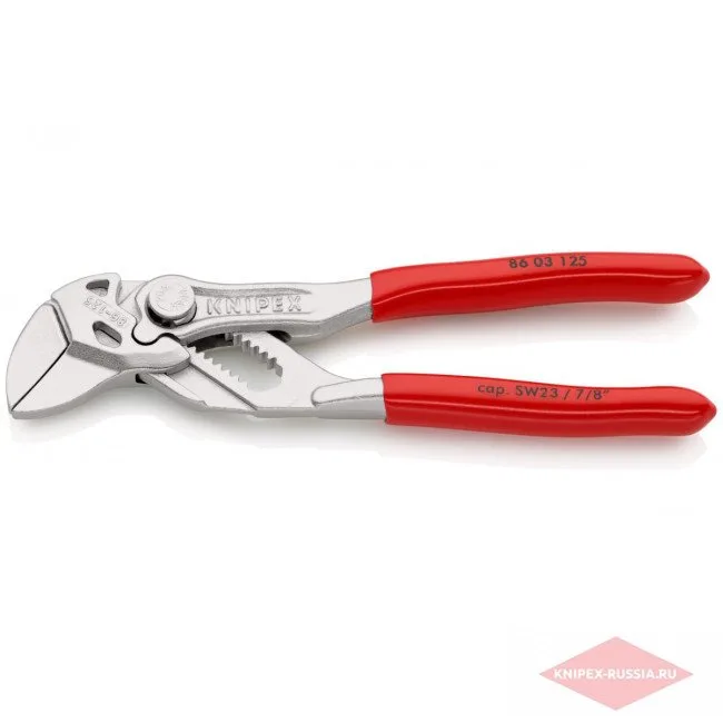 Переставные клещи-ключ Knipex KN-8603125SB — фото производителя