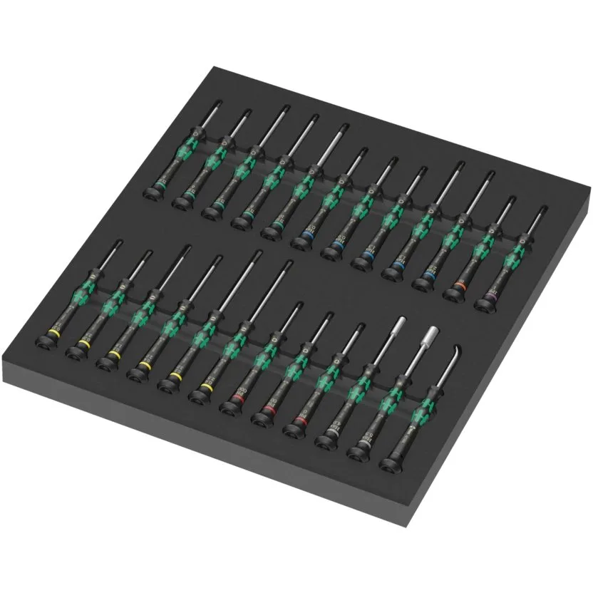 Ложемент Отвёртка Kraftform Micro набор 1 Wera 9715