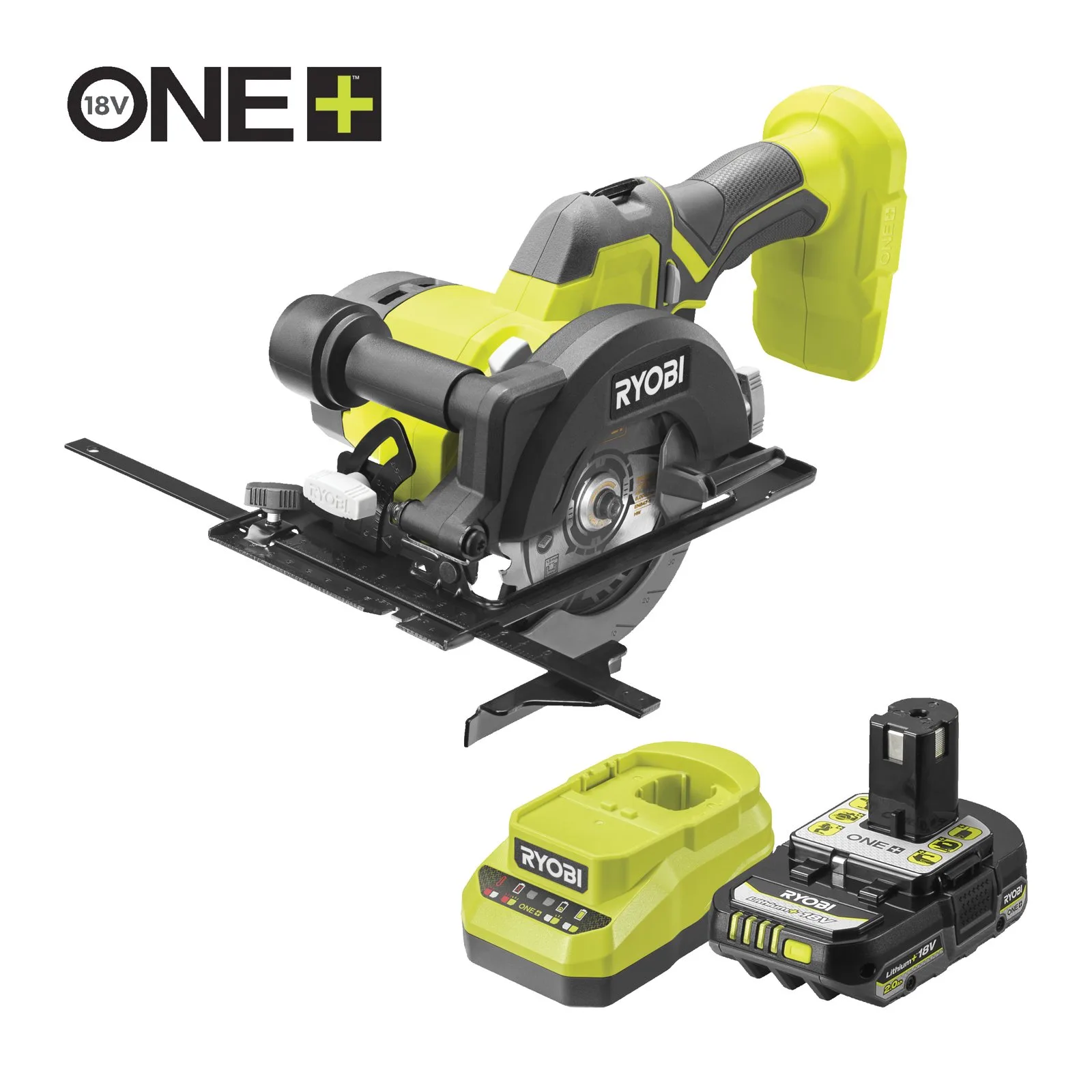 Аккумуляторная циркулярная пила Ryobi R18CS115-1C20GP