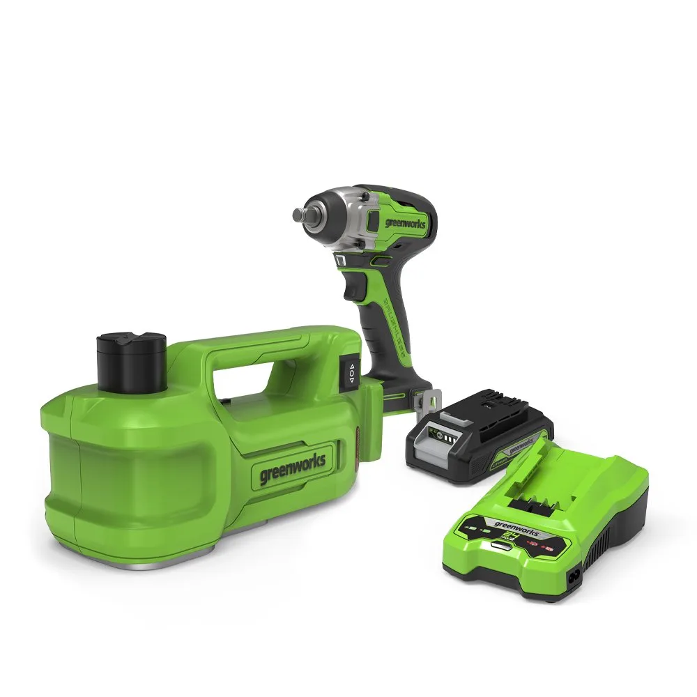 Набор для замены шин Greenworks G24JACK