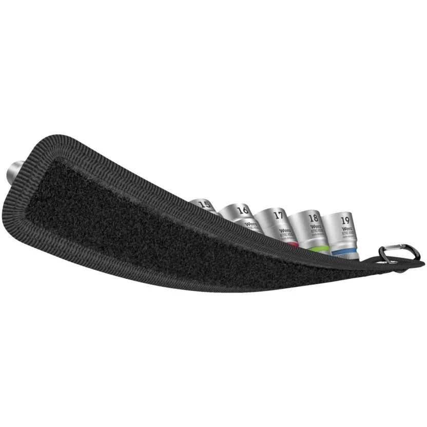 Набор торцовых головок Zyklop, 3/8" Wera Belt B 4 — фото производителя