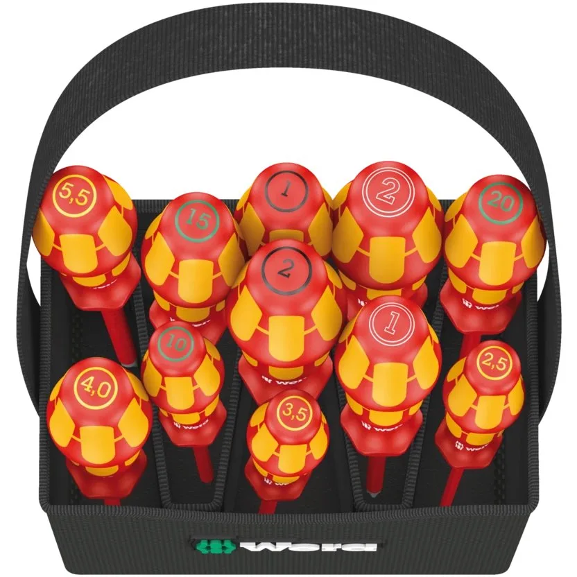 Набор инструментов Wera Kraftform 2go 100 — фото производителя